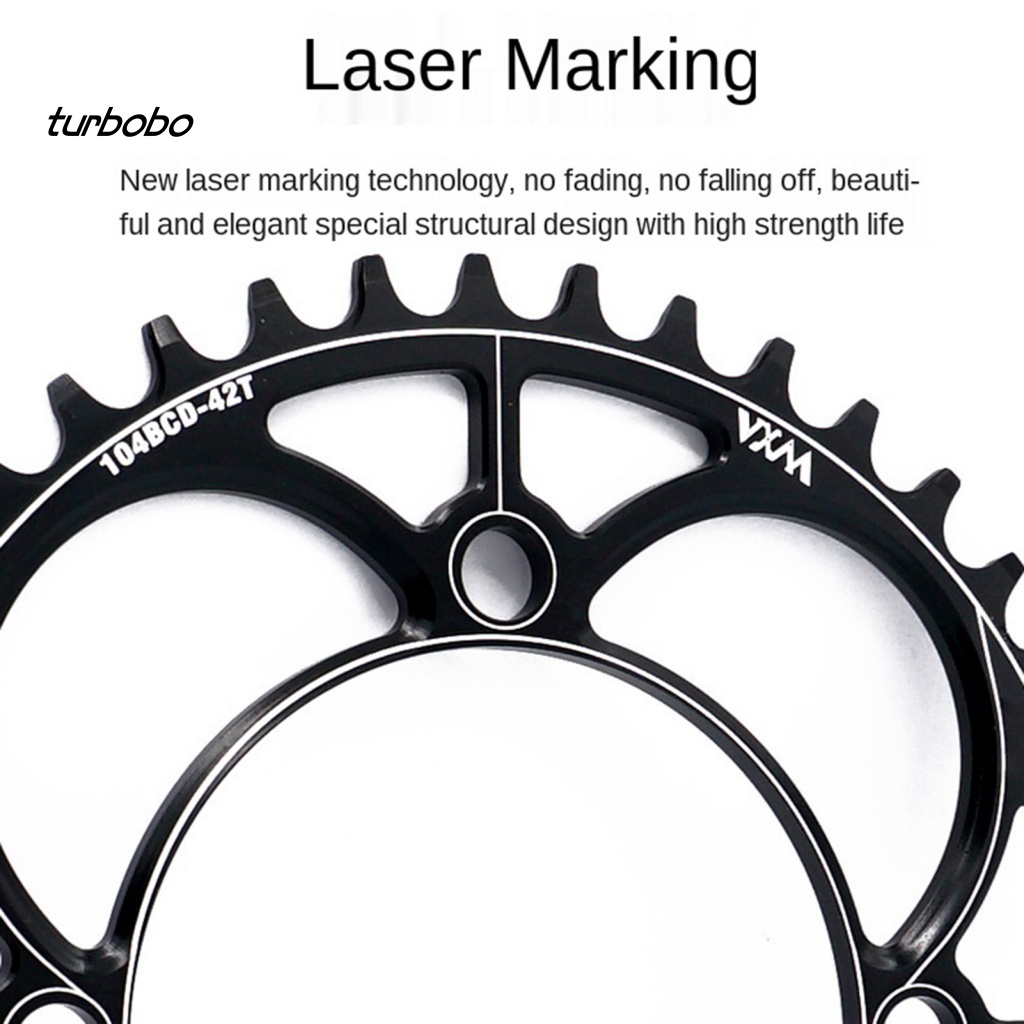 Turbobo Bánh Đà Tích Hợp Răng Tiết Kiệm Trọng Lượng Nhẹ Thiết Kế Rỗng Cho Xe Đạp Leo Núi