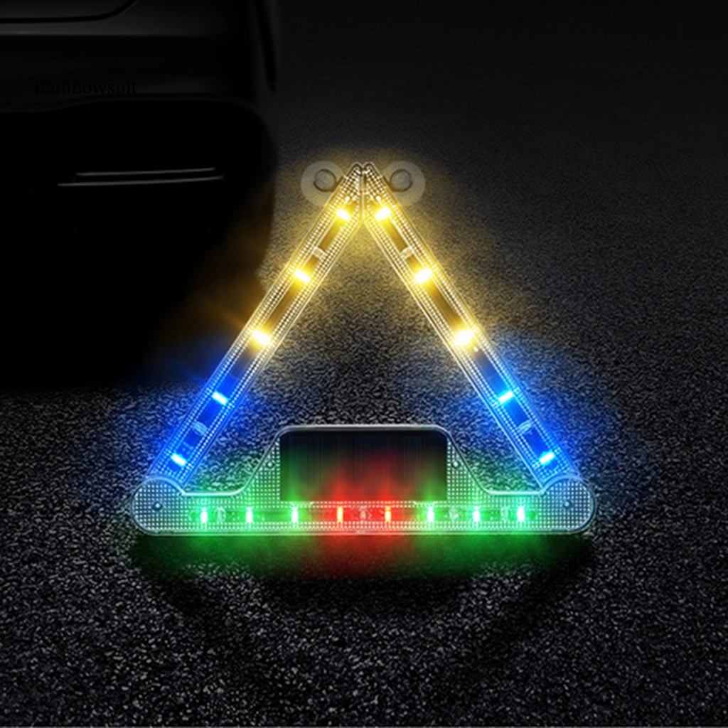 1 Bộ Đèn Cảnh Báo Lỗi Hình Tam Giác Dạng Gập Lại Được Độ Nhận Diện Cao Cho Xe Hơi