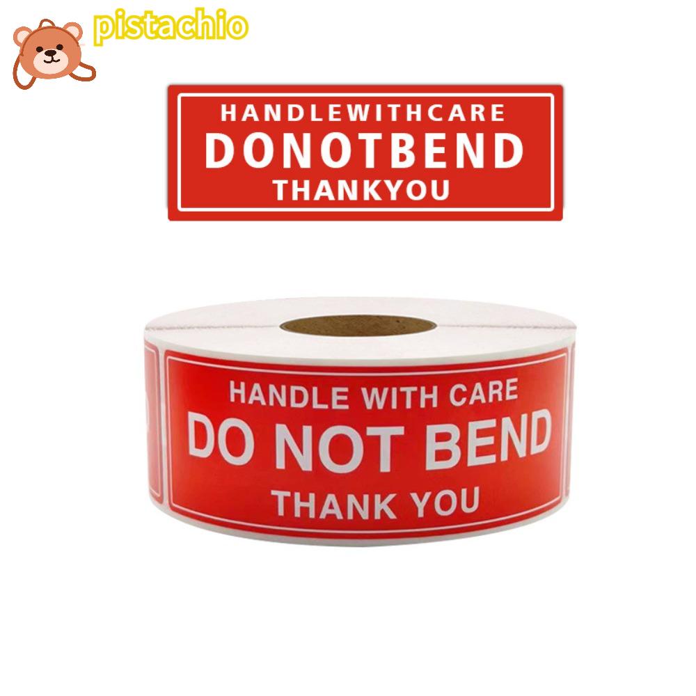 PISTA Nhãn Dán Đóng Gói Đặc Biệt Có Tay Cầm Màu Đỏ Không Bẻ Cong-Do Không Đóng Gói Nhãn Dán Đặc Biệt Cho Văn Phòng