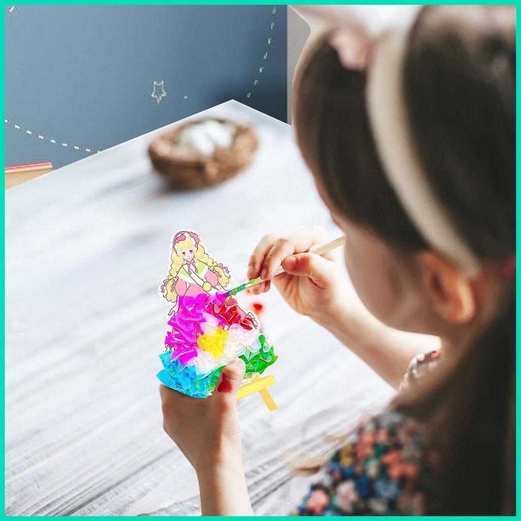 Sách Hoạt Động Công Chúa Poke Mặc Đồ DIY Vui Nhộn Cho Bé Gái