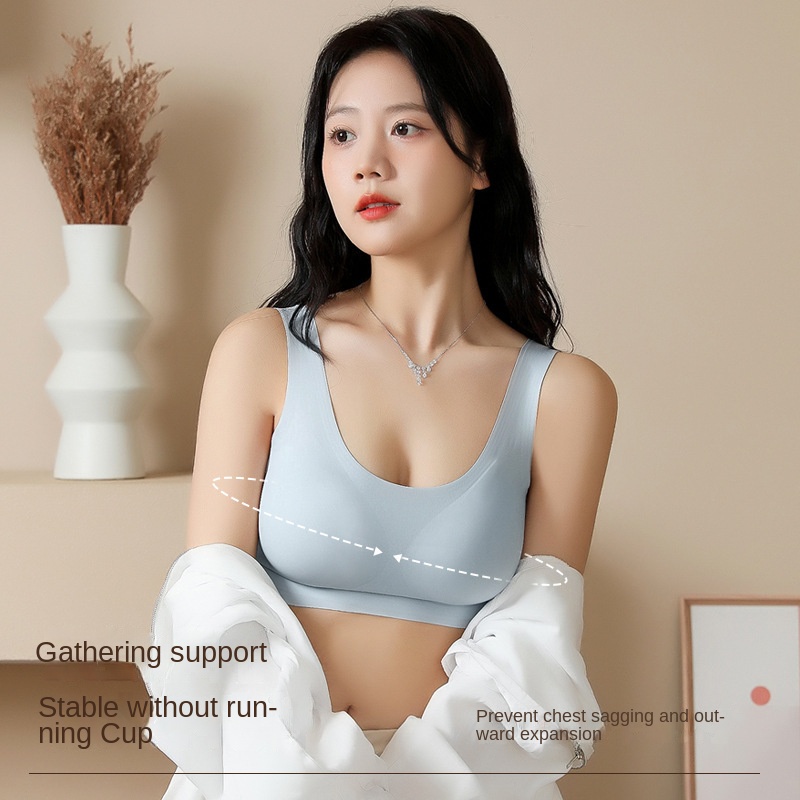 Áo Lót Thể Thao Không Gọng Không Đường May Thời Trang Mùa Hè Dành Cho Nữ