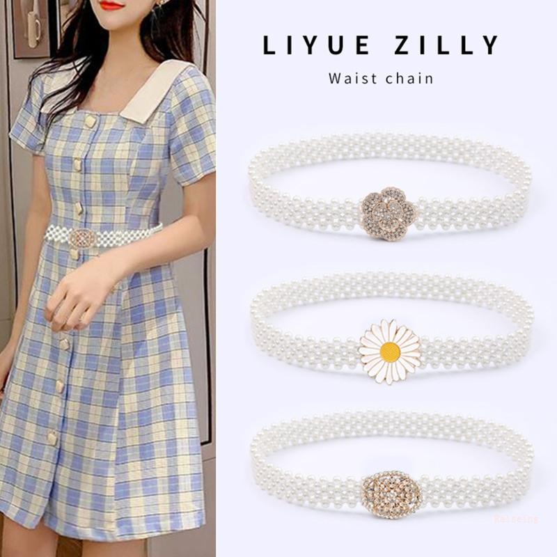 Thắt Lưng Đính Ngọc Trai Sang Trọng Cho Cô Dâu