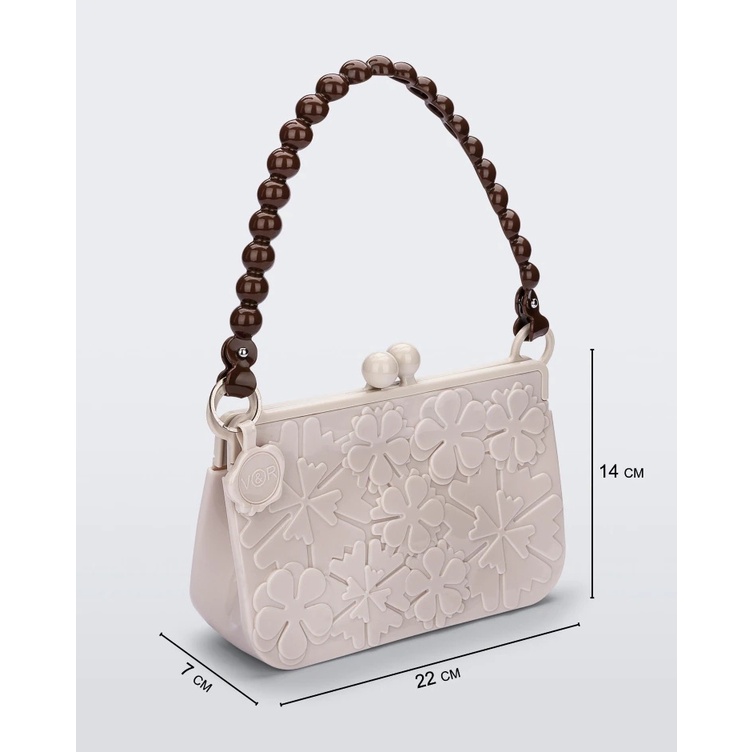 Túi Jelly melissa Flower Melissom Đeo Hông Dập Nổi Ba Chiều Thời Trang Cho Nữ @ -