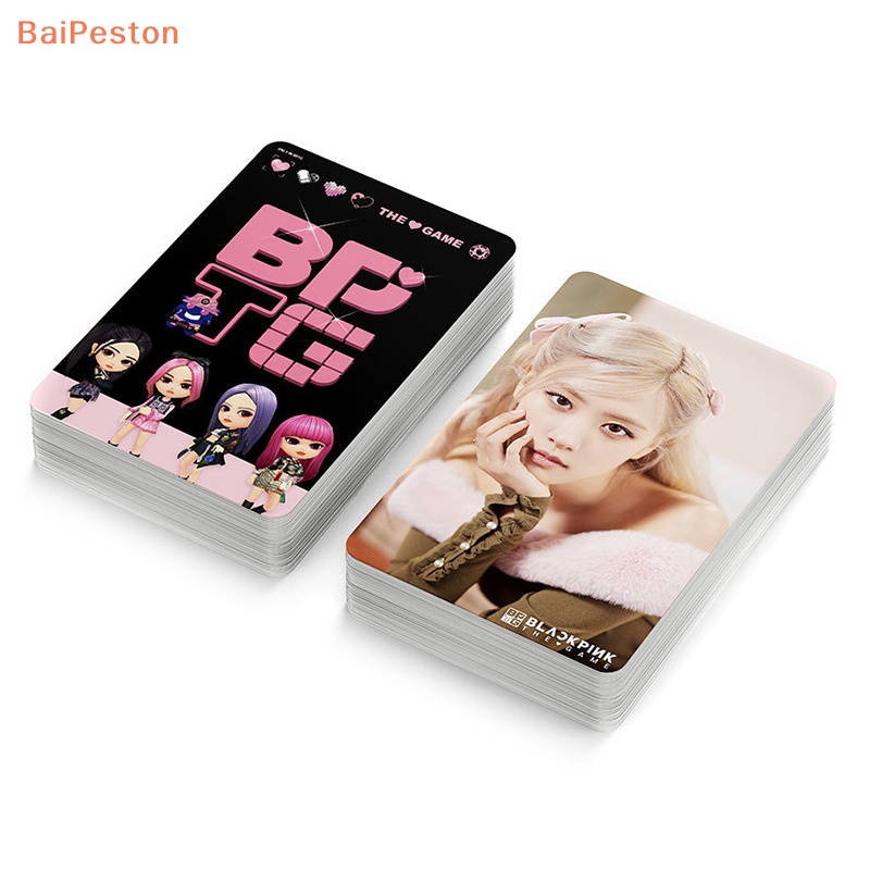 Album Ảnh Nhóm Nhạc Black and Pink BPTG THE GAME JISOO JENNIE LISA