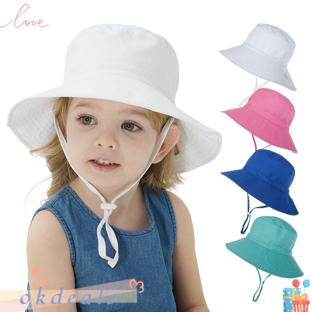 OKDEALS Mũ Rộng Vành Chống Tia UV Cho Bé