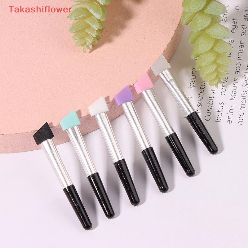 Set 10 Cọ Silicon Mềm Nâng Lông Mi / Lông Mày Tiện Dụng