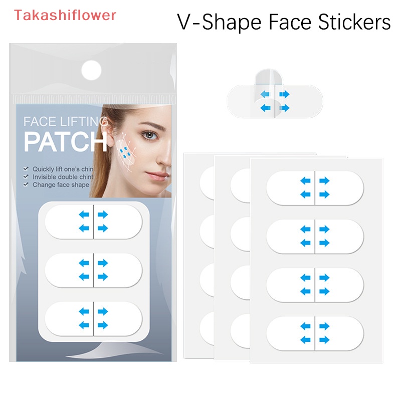 Set 12 / 3 Tấm Băng Keo Dán Nâng Cơ Mặt Tạo Cằm Chữ V Vô Hình Thoáng Khí Chống Thấm Nước