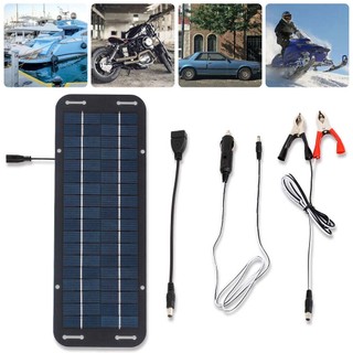30w solar panel kit trickle battery charger 12v for car van caravan boat uk