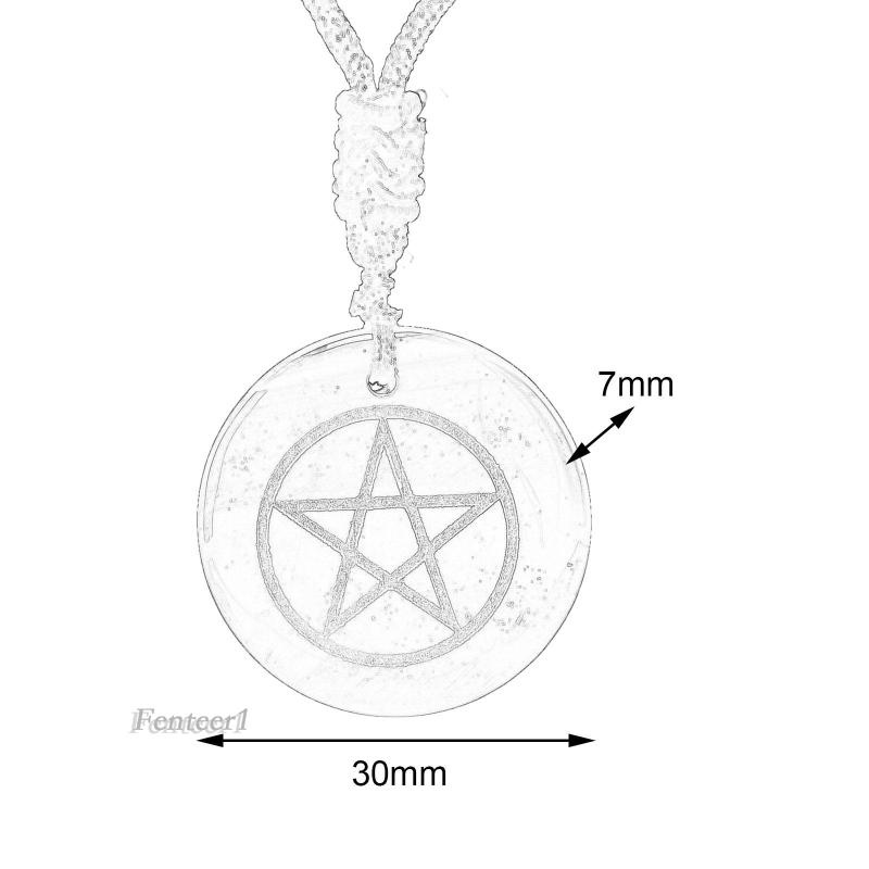 Vòng cổ Mặt Đá Tròn Có Thể Điều Chỉnh Trang Trí Lễ Tạ Ơn