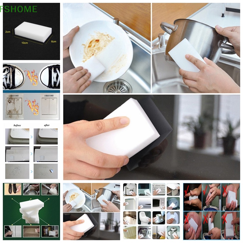 Set 10 / 20 Mút Vệ Sinh Nhà Bếp, Xe Hơi Tiện Lợi