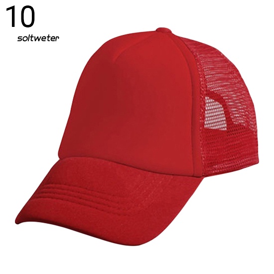 Mũ Lưỡi Trai Phối Lưới Phong Cách Unisex Thời Trang Có Thể Điều Chỉnh