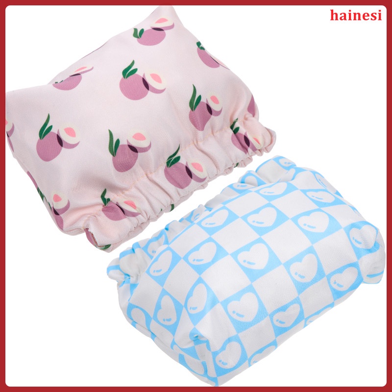 Set 2 Túi Đựng Đồ Trang Điểm Raj T400 Chất Liệu Vải Oxford Tổng Hợp In Họa Tiết