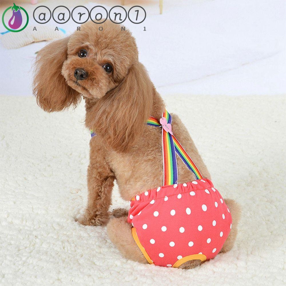 AARON1 Quần Lót Họa Tiết Chấm Bi Xinh Xắn Dành Cho Cún Cưng