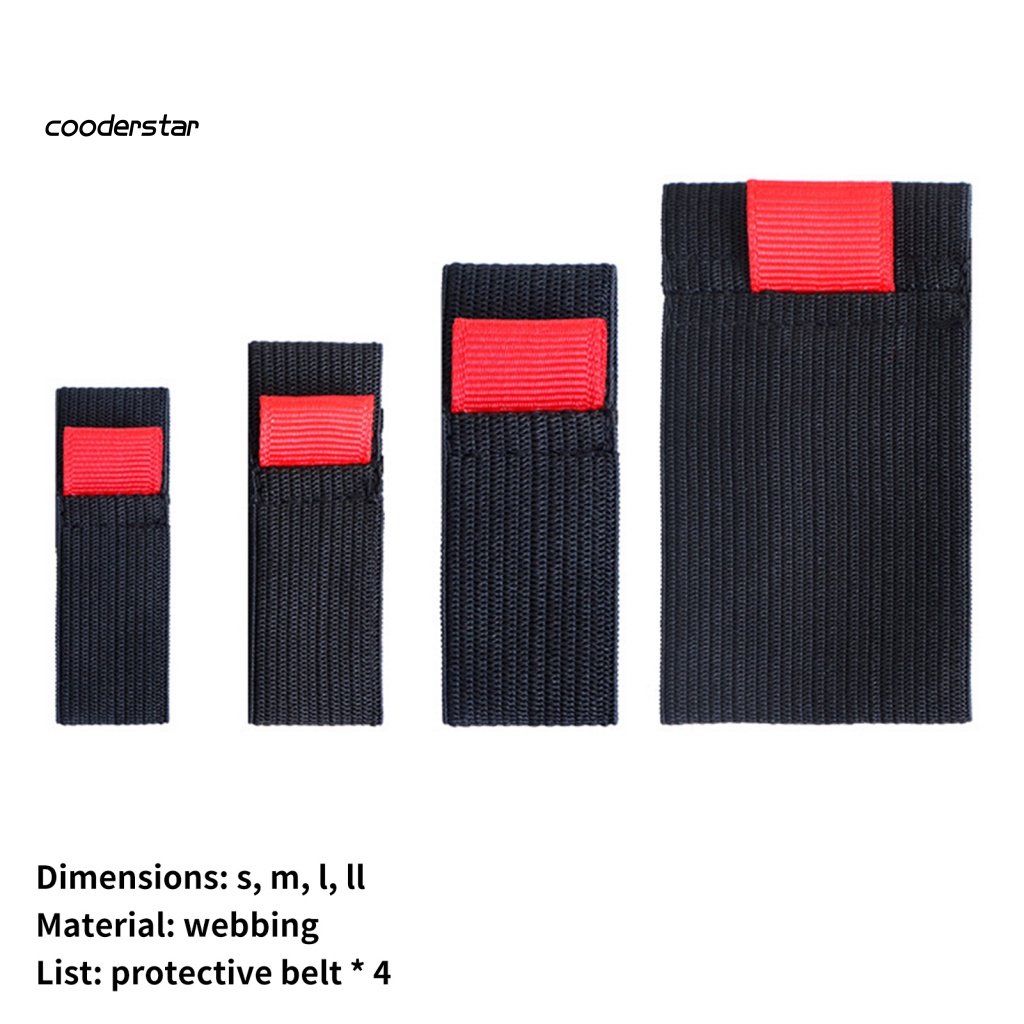 Bộ 4 Đai Bảo Vệ Guồng Quay Cần Câu Cá Chuyên Nghiệp