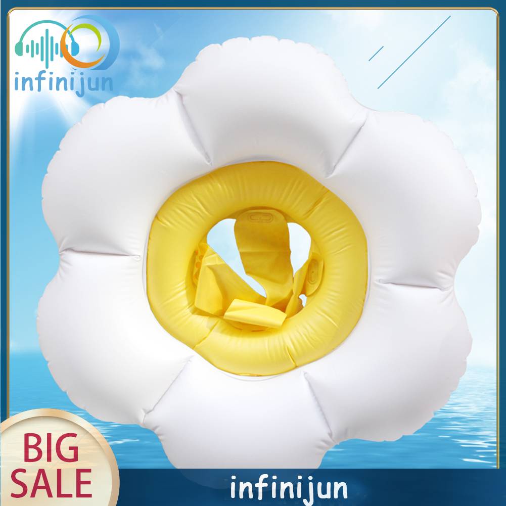 Phao Bơi PVC Hình Bông Hoa Xinh Xắn Cho Bé 0-4 Tuổi