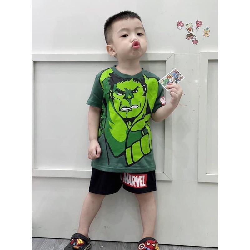 Set bộ maver xanh cho bé trai