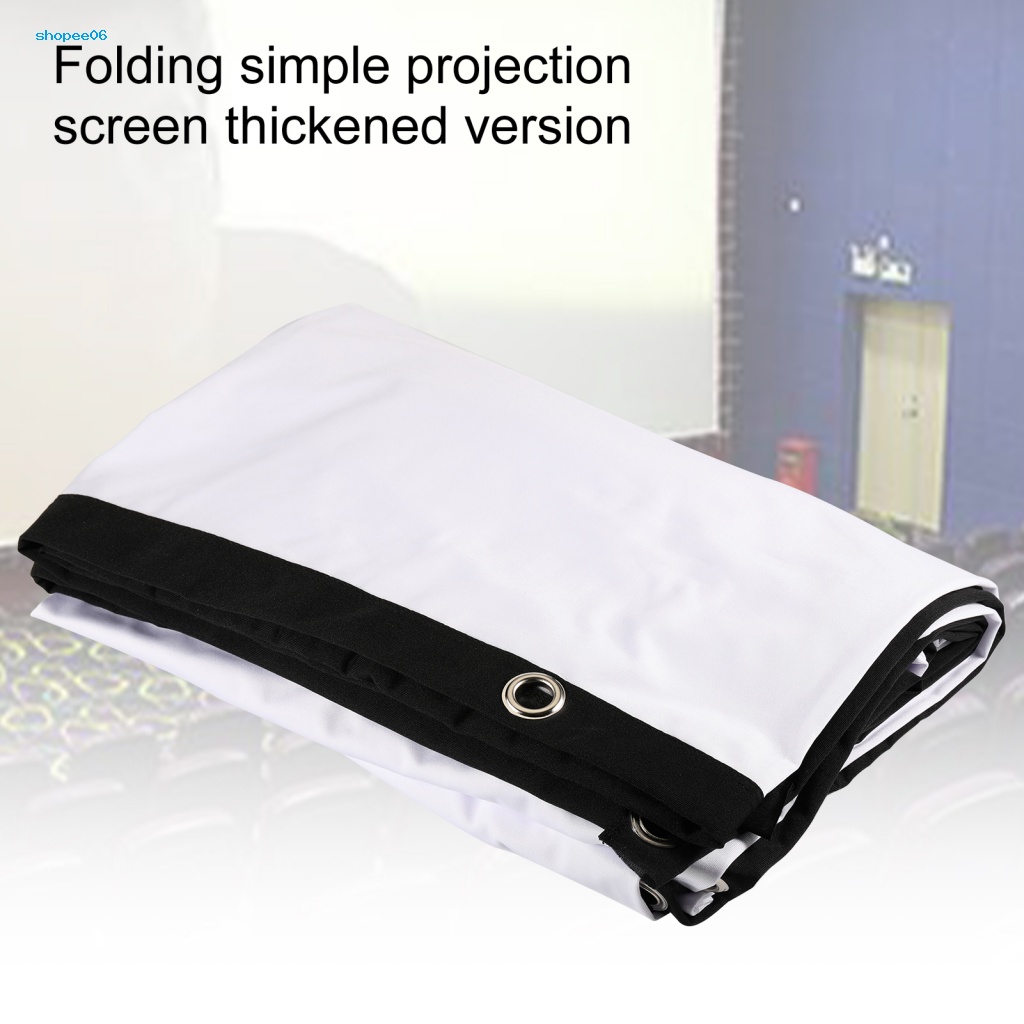 Màn Hình Máy Chiếu PEMG H150C 150 Inch 16: 9 Gấp Gọn Tiện Lợi