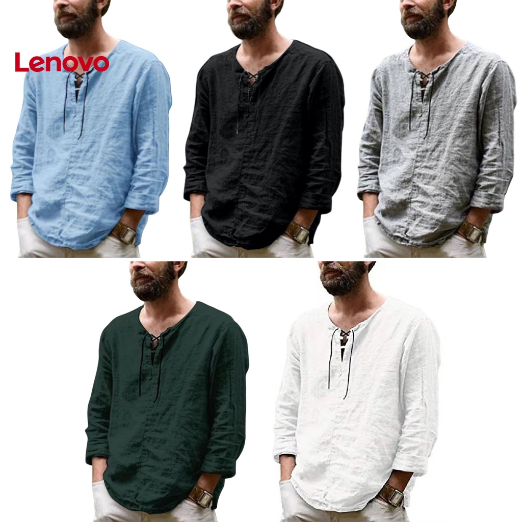 Áo Thun Tay Dài Cổ Tròn Màu Trơn Dáng Rộng In Họa Tiết Hoa Hướng Dương Phối Dây Rút Thời Trang Mùa Hè Cho Nam