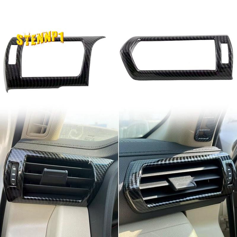 Khung Viền Trang Trí Lỗ Thông Gió Trước Bằng ABS Sợi Carbon Cho Toyota Land Cruiser J300 LC300 2022 2023