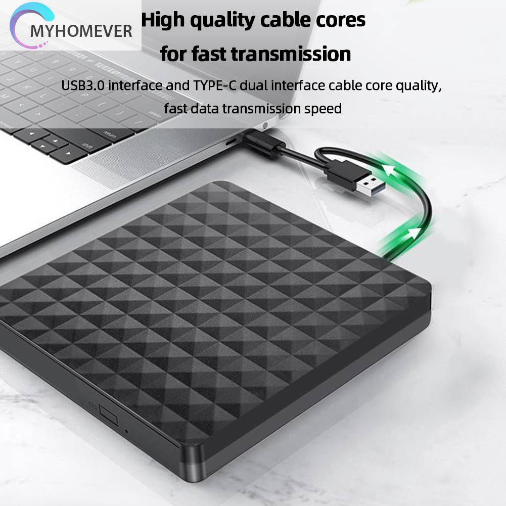 Ổ Đĩa Cứng USB 3.0 Và Type-C DVD RW CD Cho Laptop Notebook PC