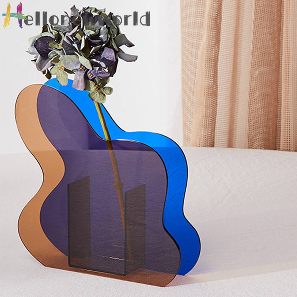 Bình Hoa Nhựa Acrylic Bền Hiện Đại Nghệ Thuật Cho Phòng Khách / Phòng Ngủ