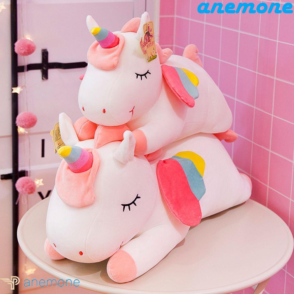 ANEMONE Thú Nhồi Bông Hình Kỳ Lân Mềm Mại Trang Trí Phòng Bé