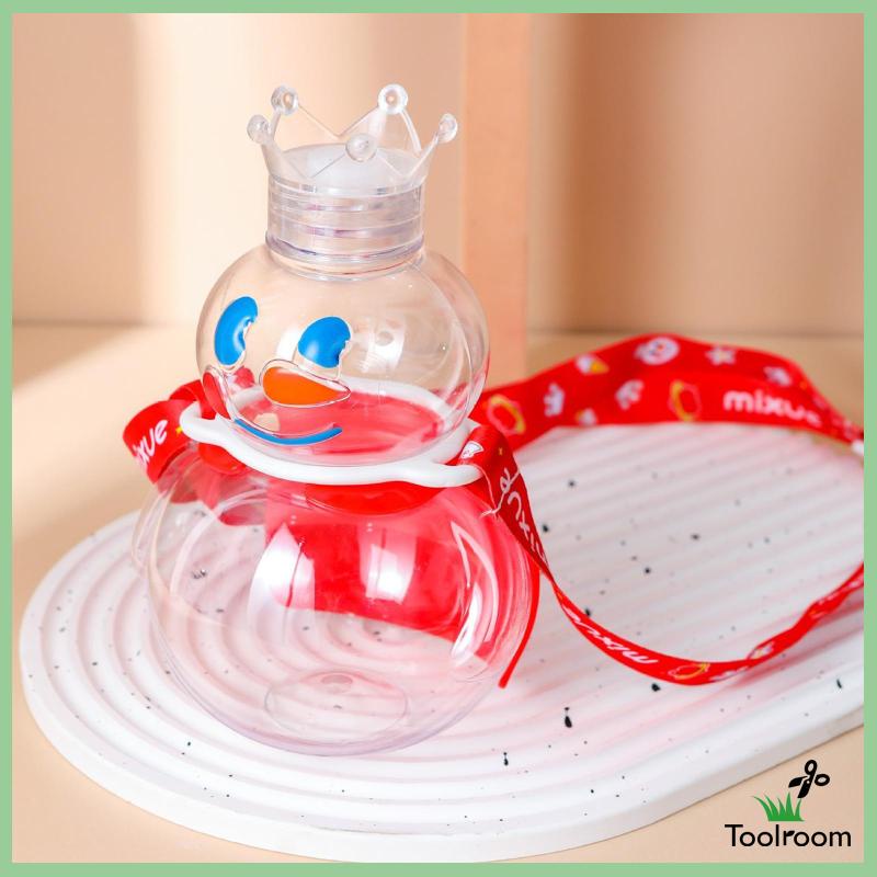 Bình Nước Thể Thao 700ml Họa Tiết Hoạt Hình Dễ Thương Cho Bé