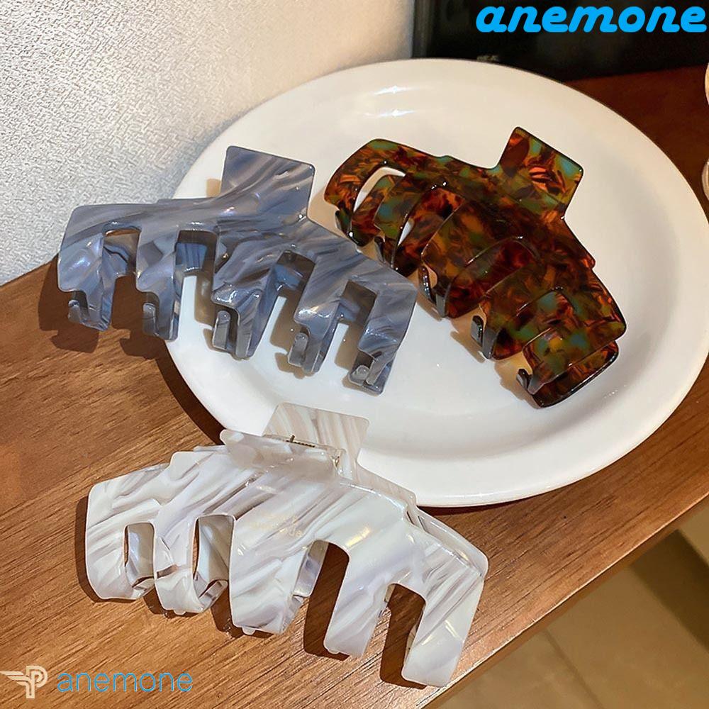 ANEMONE Kẹp Tóc Hình Cá Mập Cỡ Lớn Thời Trang Hàn Quốc Cho Nữ