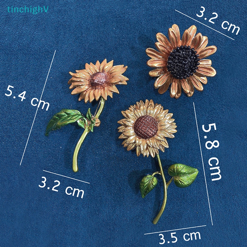 1 Huy Hiệu Cài Áo Hình Hoa Hướng Dương