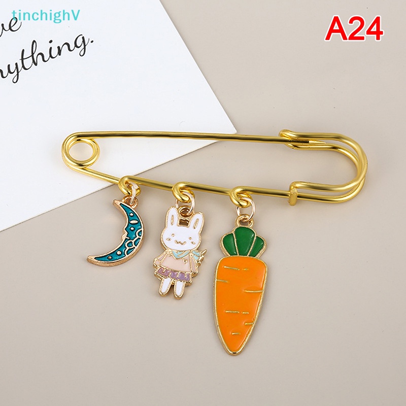 [TinchighV] Ghim Cài Áo Hình Thỏ Alice An Toàn Cho Nữ [Mới]
