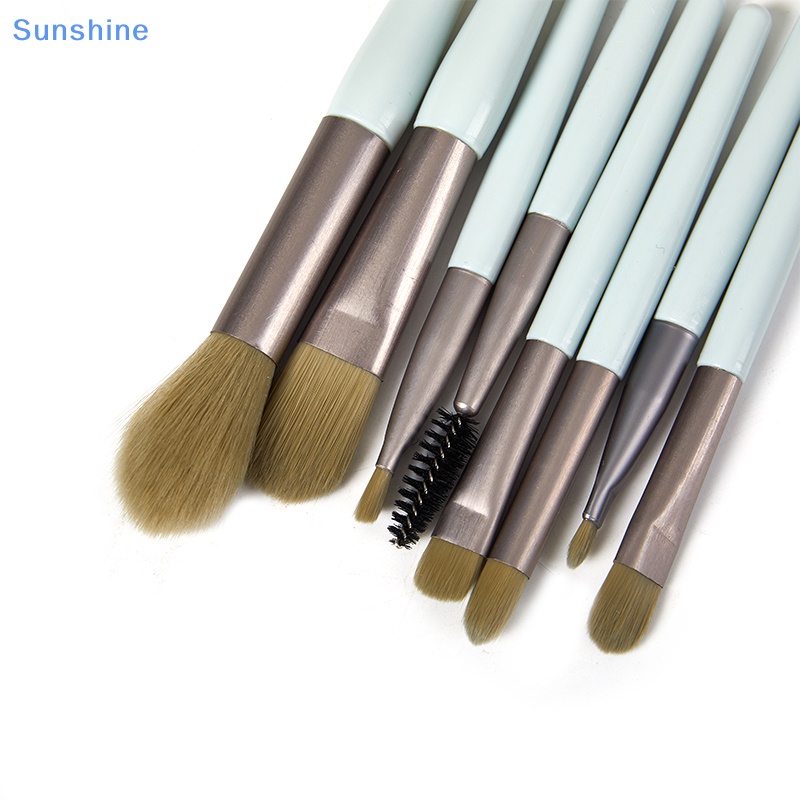 Set 8 Cọ Trang Điểm Đa Năng Kèm Túi Đựng Tiện Lợi