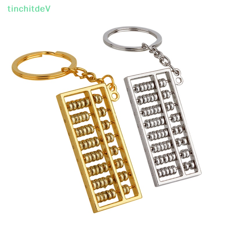 [TinchitdeV] Móc Khóa Hình Bàn Tính 8 Tốc Độ Bằng Hợp Kim