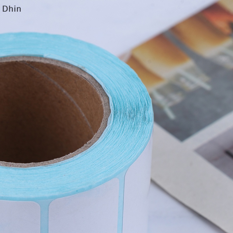 [Dhin] 700pcs/Roll Adhesive Thermal Label Supermarket Price Blank Label Direct Print COD