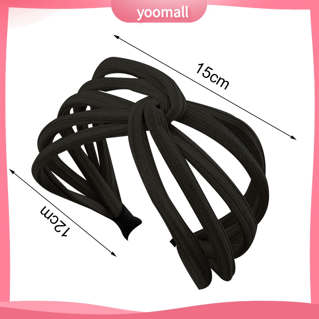 Băng Đô Cài Tóc Bằng Vải Chống Trượt Thoải Mái Cho Nữ