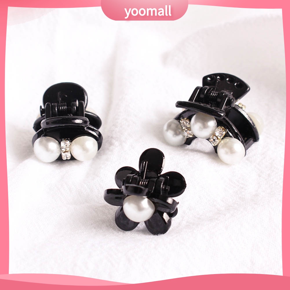 Kẹp Tóc Hoa Đính Ngọc Trai Nhân Tạo Thời Trang Cho Nữ