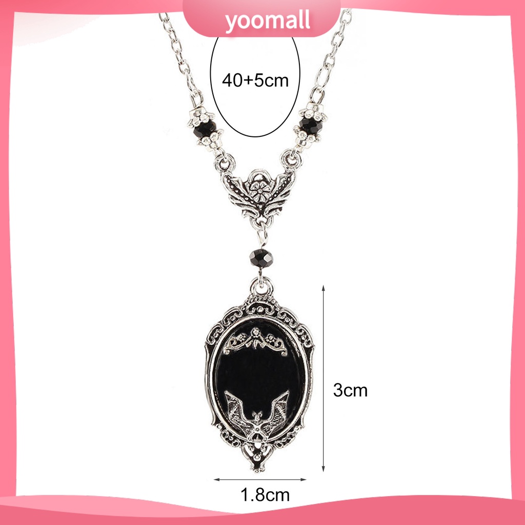 Vòng cổ Mặt Dơi Phong Cách Gothic Thời Trang Cho Tiệc Halloween