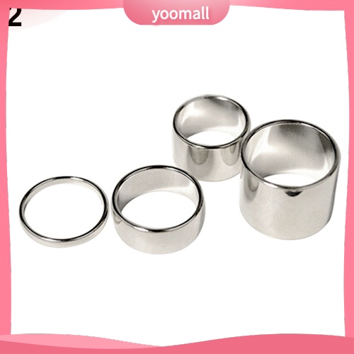 Bộ 4 Nhẫn Đeo Tay Thiết Kế Đơn Giản Cá Tính