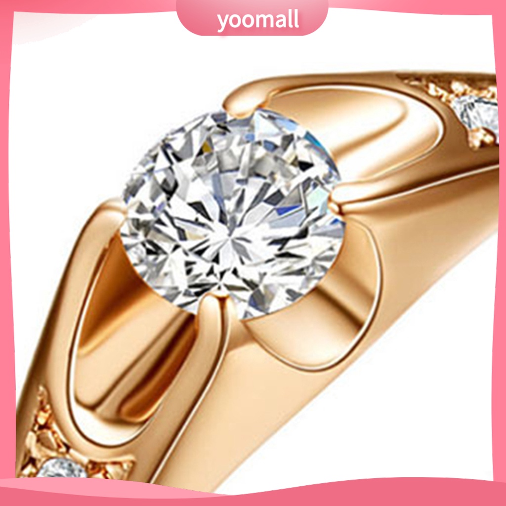 Nhẫn Đính Đá Lấp Lánh Sang Trọng Cho Nữ