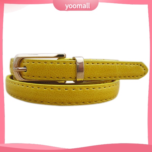 Thắt Lưng Giả Da Màu Kẹo Thời Trang Mùa Hè Cho Nữ