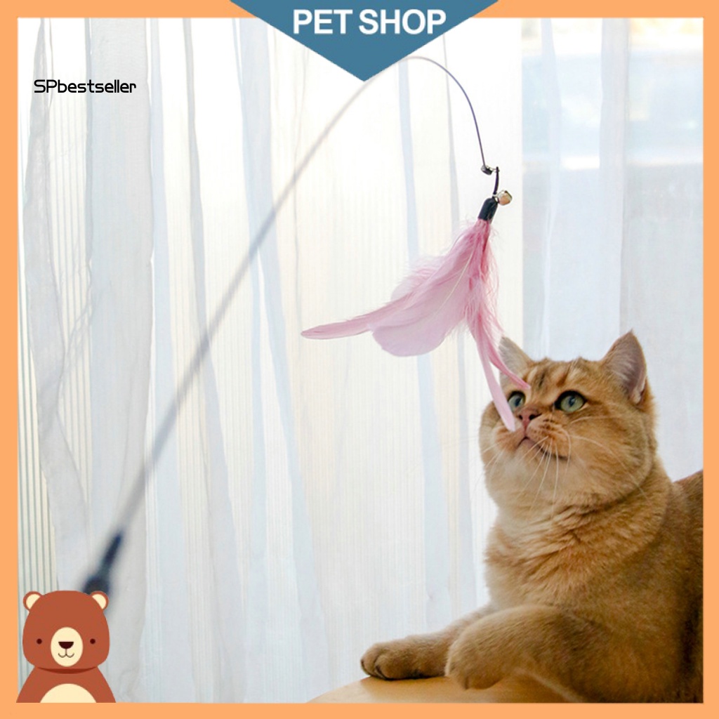 Gậy Đồ Chơi Gắn Chuông Phát Ra Âm Thanh Vui Nhộn Cho Mèo Cưng