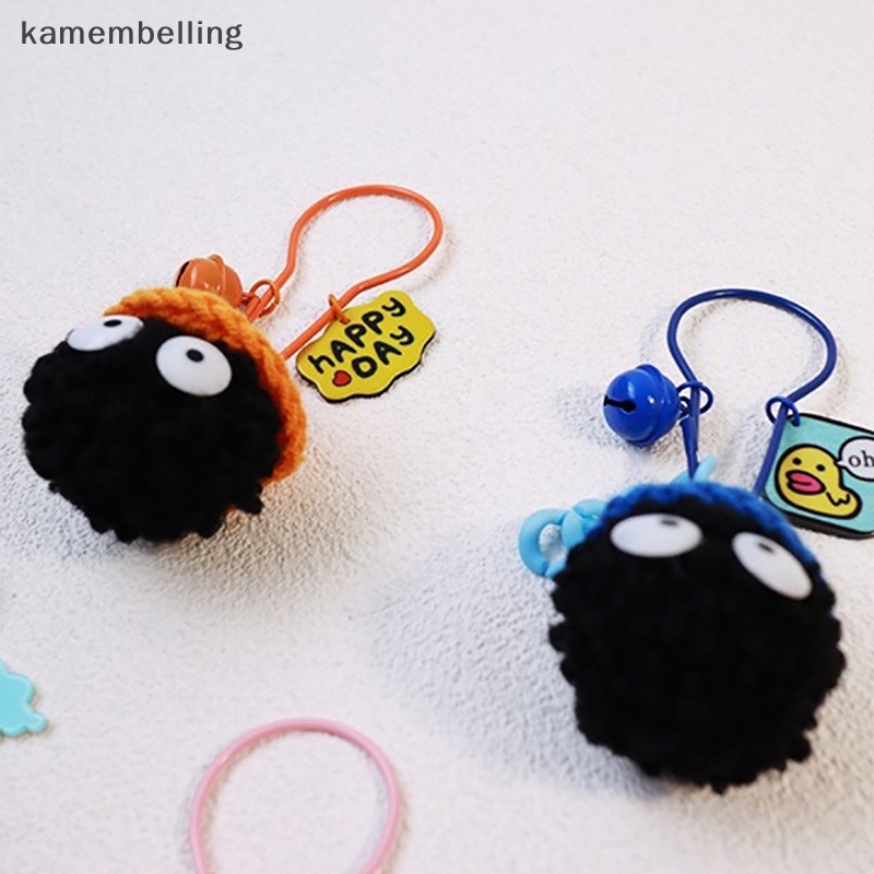 Kamembelling Móc Khóa Xe Hơi / Túi Xách Họa Tiết Hoạt Hình Spirited Away Totora Thủ Công Susuwatari Nhật Bản Cho Nữ
