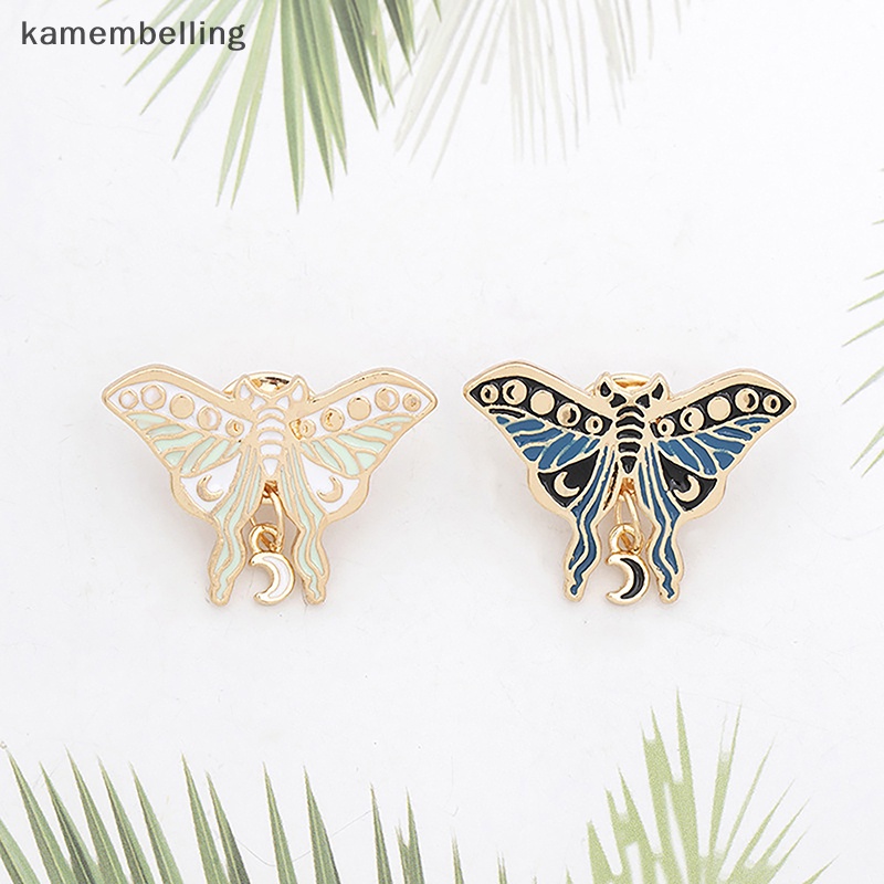 Ghim Cài Áo Hình Bướm Thả Dầu Bằng Hợp Kim Thời Trang Sáng Tạo Cho Bạn Bè