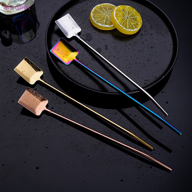 Bộ 4 Muỗng Ăn Kem Bằng Thép Không Gỉ 8.9 Inch Tái Sử Dụng Được Mới