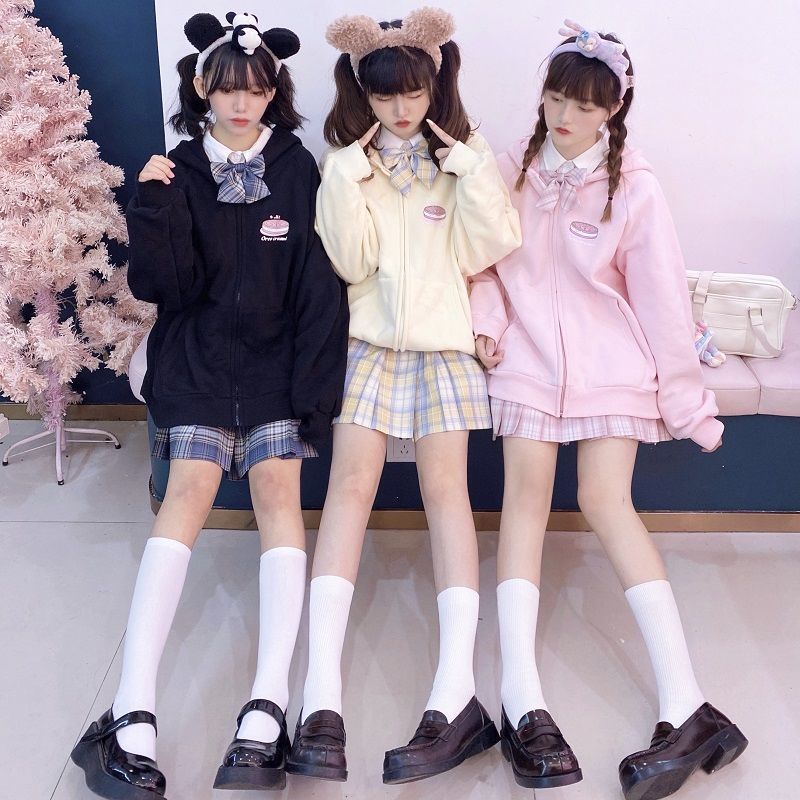 Áo Khoác Hoodie Mỏng Dáng Rộng Cỡ Lớn Kiểu Hàn Quốc Dễ Thương Cho Nữ