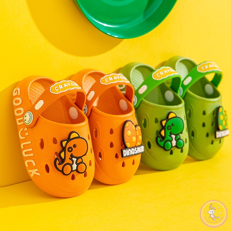 Dép Sandal Chống Va Đập Họa Tiết Hoạt Hình Dễ Thương Cho Bé 1-3 Tuổi