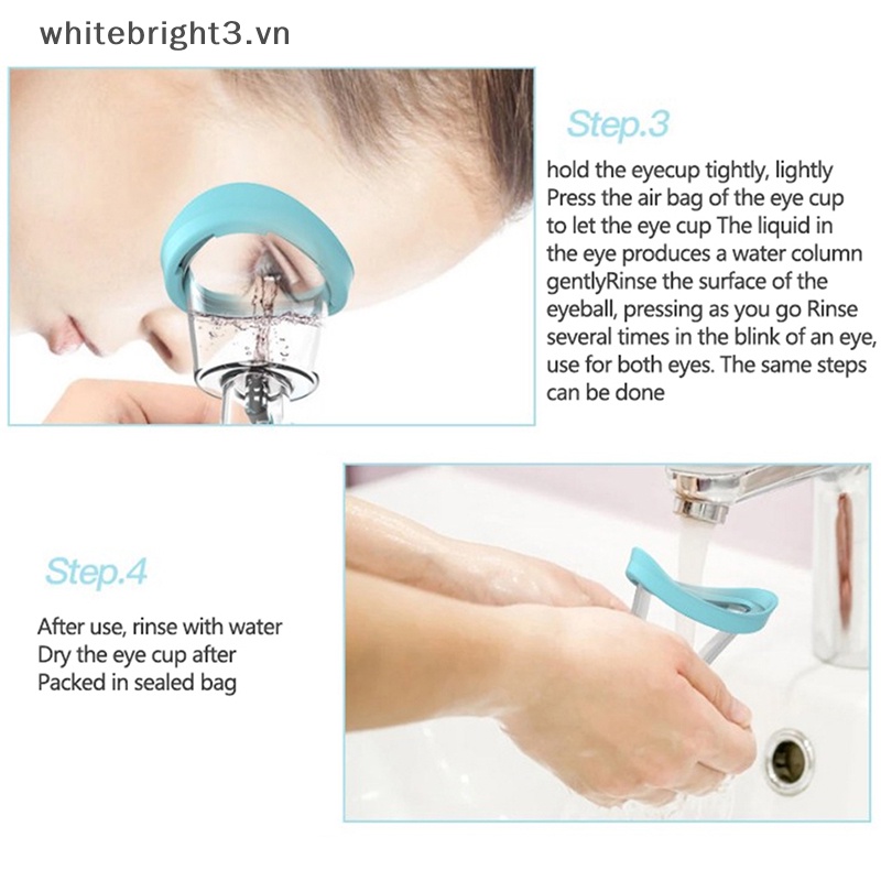1 Cốc Silicone Rửa Mắt Nhỏ Gọn Tiện Dụng