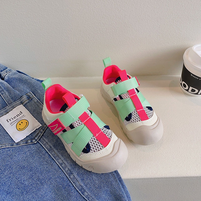 Giày Sandal Thể Thao Chống Trượt Phong Cách Phương Tây Thời Trang Mùa Hè Dành Cho Bé Trai Gái