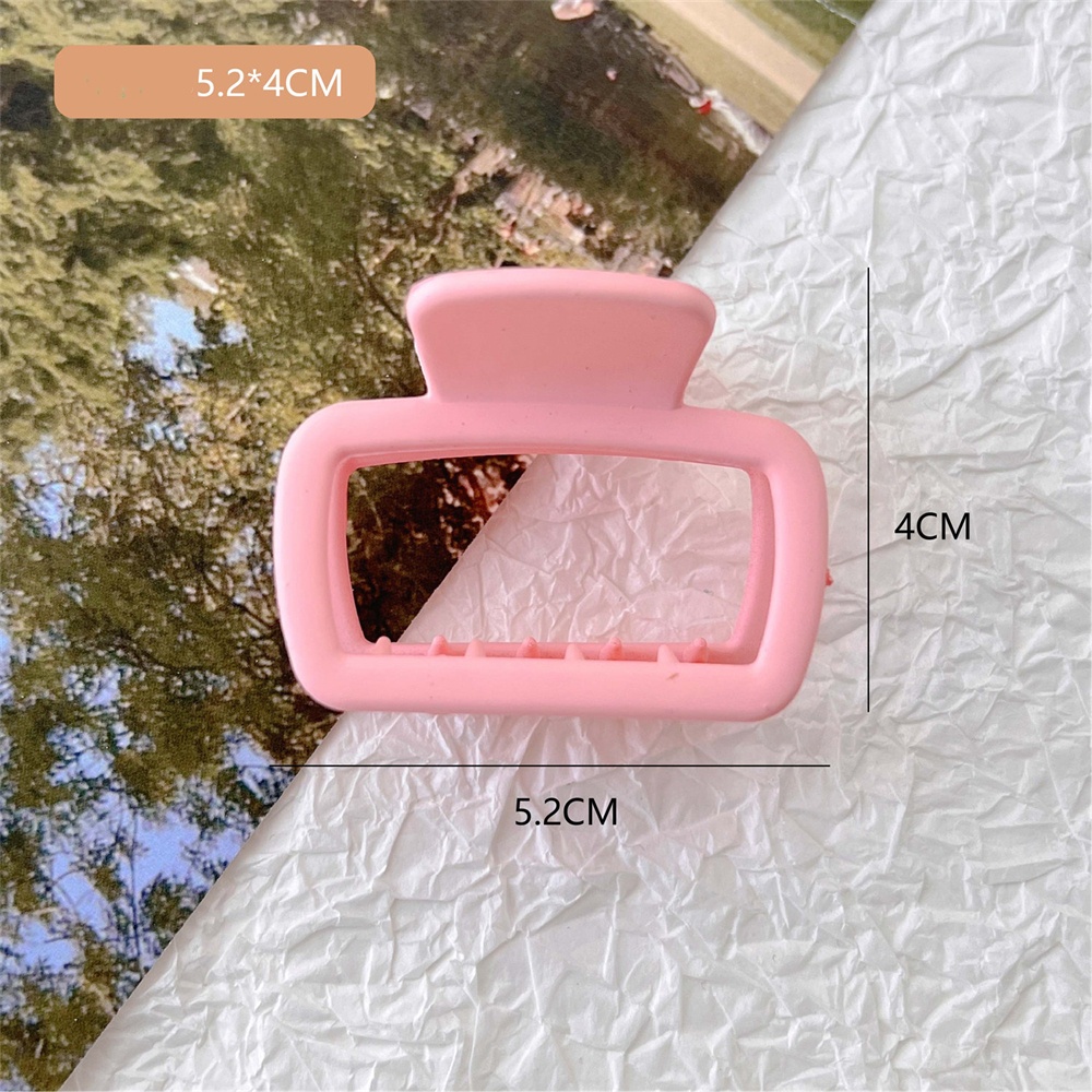 Kẹp tóc MISS ROSE kim loại hình vuông thời trang Hàn Quốc nhỏ nhắn cho nữ