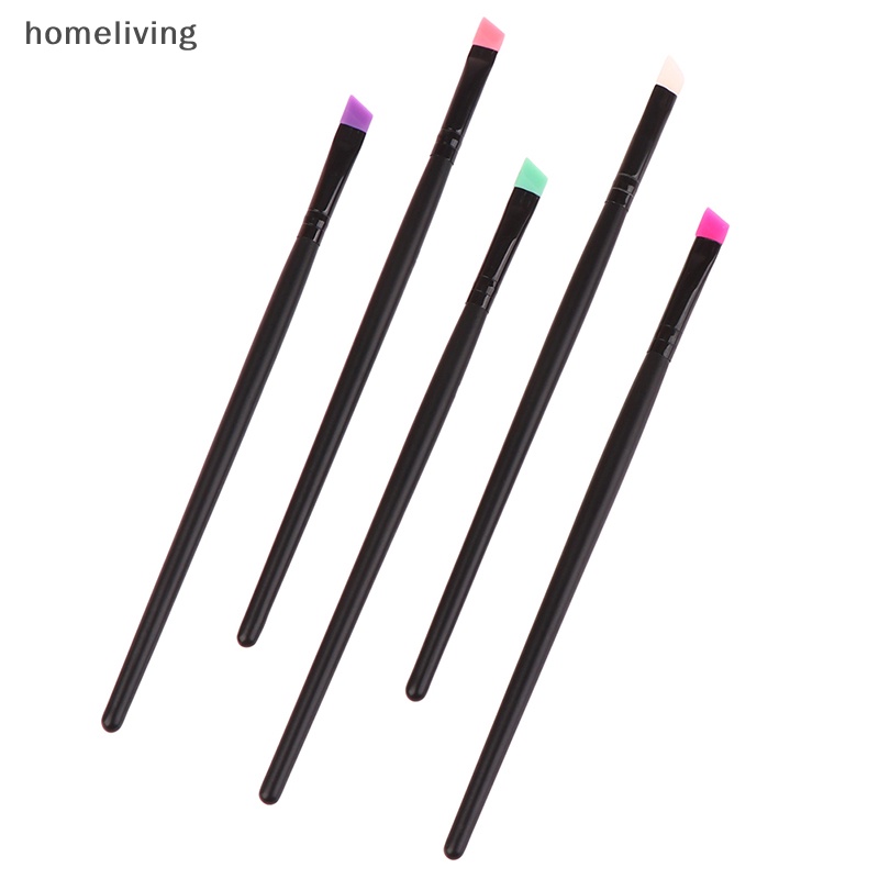 1 Cọ Trang Điểm Mắt Môi Bằng Silicon Chất Lượng Cao