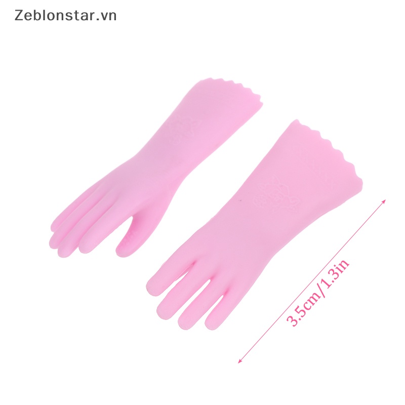 1 Cặp Găng Tay Làm Bánh Tỉ Lệ 1: 6 Dành Cho Nhà Búp Bê